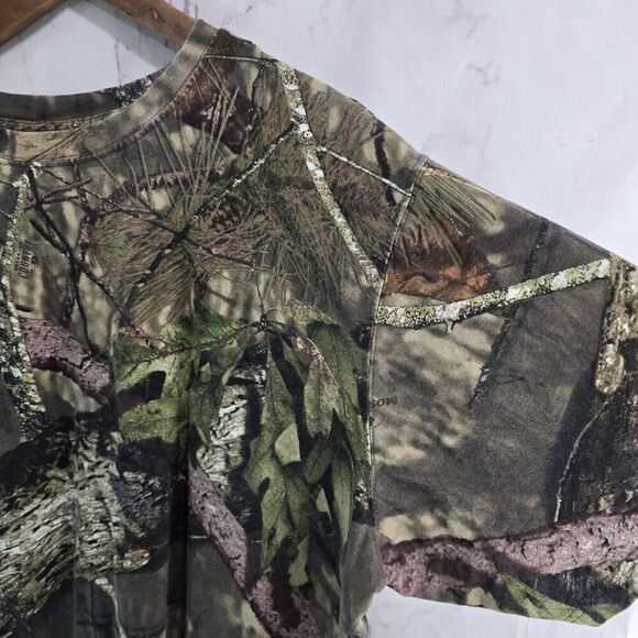 Game Winner T Shirt Mens XL Camo Break Up Country Woodland Short Sleeve Cotton - Picture 9 of 10